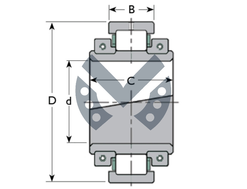 Підшипник LSM50BR